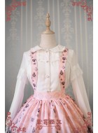 Strawberry Witch Alice In Dreamland Chiffon Blouse